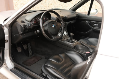 2000 BMW M Roadster in Titanium Silver Metallic over Black Nappa