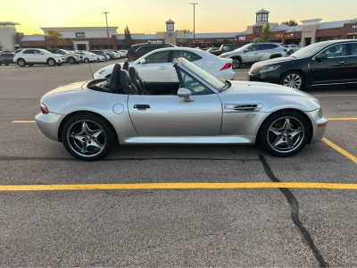 2000 BMW M Roadster in Titanium Silver Metallic over Black Nappa