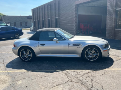 2000 BMW M Roadster in Titanium Silver Metallic over Black Nappa