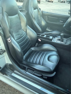 2000 BMW M Roadster in Titanium Silver Metallic over Black Nappa