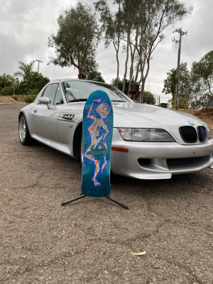 2000 BMW M Roadster in Titanium Silver Metallic over Black Nappa