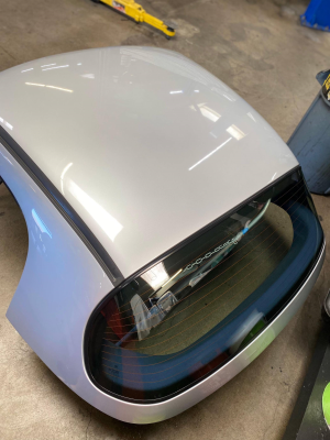 2000 BMW M Roadster in Titanium Silver Metallic over Black Nappa