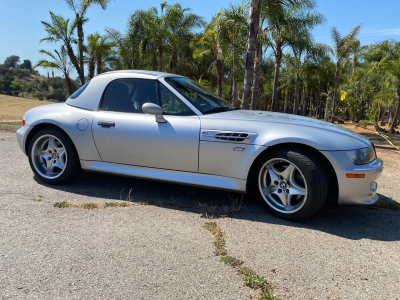 2000 BMW M Roadster in Titanium Silver Metallic over Black Nappa