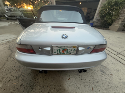 2000 BMW M Roadster in Titanium Silver Metallic over Black Nappa