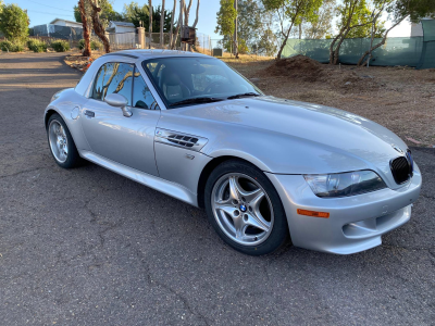 2000 BMW M Roadster in Titanium Silver Metallic over Black Nappa