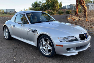 2000 BMW M Roadster in Titanium Silver Metallic over Black Nappa