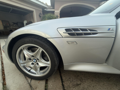 2000 BMW M Roadster in Titanium Silver Metallic over Black Nappa