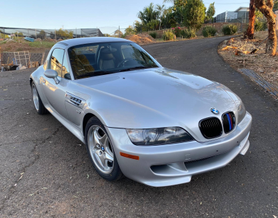 2000 BMW M Roadster in Titanium Silver Metallic over Black Nappa