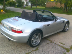 2000 BMW M Roadster in Titanium Silver Metallic over Black Nappa