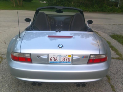 2000 BMW M Roadster in Titanium Silver Metallic over Black Nappa