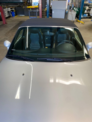 2000 BMW M Roadster in Titanium Silver Metallic over Black Nappa
