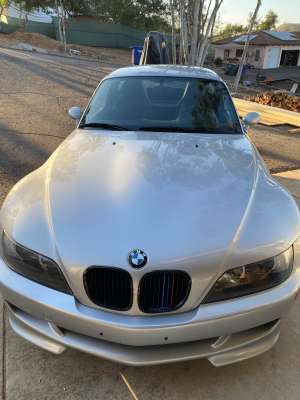 2000 BMW M Roadster in Titanium Silver Metallic over Black Nappa