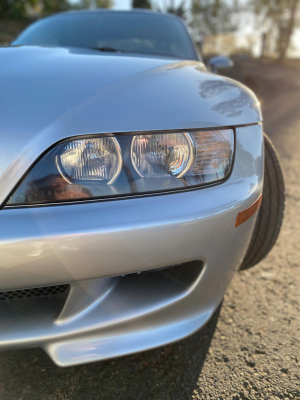 2000 BMW M Roadster in Titanium Silver Metallic over Black Nappa