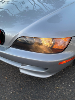 2000 BMW M Roadster in Titanium Silver Metallic over Black Nappa
