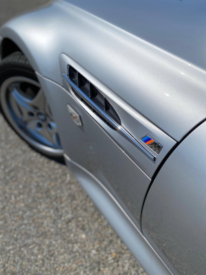 2000 BMW M Roadster in Titanium Silver Metallic over Black Nappa