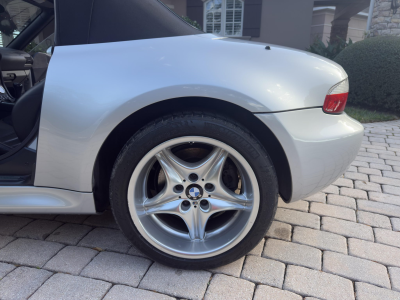 2000 BMW M Roadster in Titanium Silver Metallic over Black Nappa