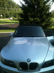 2000 BMW M Roadster in Titanium Silver Metallic over Black Nappa