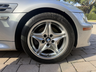 2000 BMW M Roadster in Titanium Silver Metallic over Black Nappa