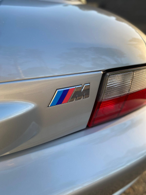 2000 BMW M Roadster in Titanium Silver Metallic over Black Nappa