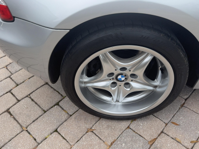 2000 BMW M Roadster in Titanium Silver Metallic over Black Nappa