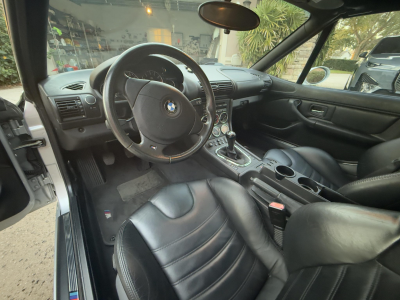 2000 BMW M Roadster in Titanium Silver Metallic over Black Nappa