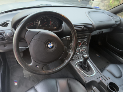2000 BMW M Roadster in Titanium Silver Metallic over Black Nappa