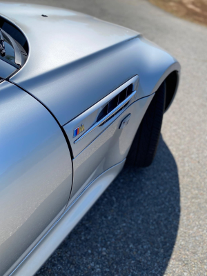 2000 BMW M Roadster in Titanium Silver Metallic over Black Nappa