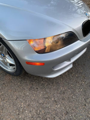 2000 BMW M Roadster in Titanium Silver Metallic over Black Nappa