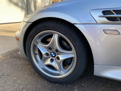 2000 BMW M Roadster in Titanium Silver Metallic over Black Nappa