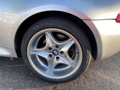 2000 BMW M Roadster in Titanium Silver Metallic over Black Nappa