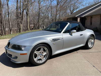 2000 BMW M Roadster in Titanium Silver Metallic over Black Nappa