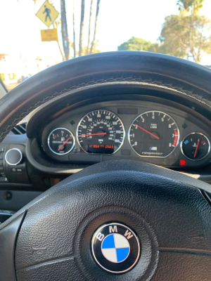 2000 BMW M Roadster in Titanium Silver Metallic over Black Nappa