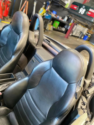 2000 BMW M Roadster in Titanium Silver Metallic over Black Nappa