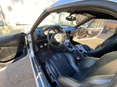 2000 BMW M Roadster in Titanium Silver Metallic over Black Nappa
