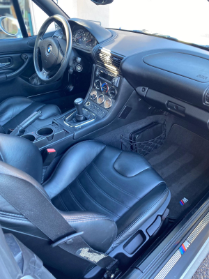 2000 BMW M Roadster in Titanium Silver Metallic over Black Nappa