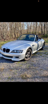 2000 BMW M Roadster in Titanium Silver Metallic over Black Nappa