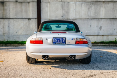 2000 BMW M Roadster in Titanium Silver Metallic over Black Nappa