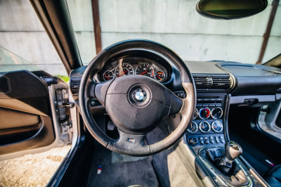 2000 BMW M Roadster in Titanium Silver Metallic over Black Nappa