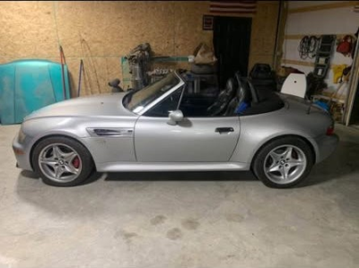 2000 BMW M Roadster in Titanium Silver Metallic over Black Nappa