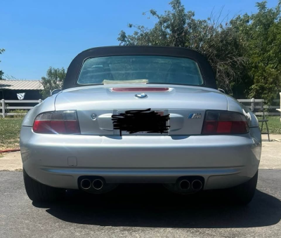 2000 BMW M Roadster in Titanium Silver Metallic over Black Nappa