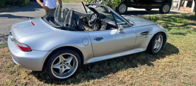 2000 BMW M Roadster in Titanium Silver Metallic over Black Nappa