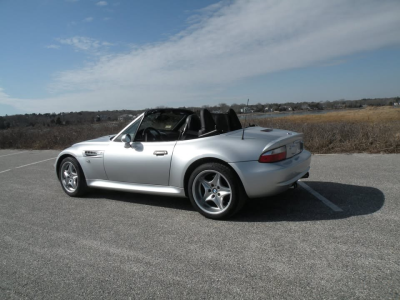 2000 BMW M Roadster in Titanium Silver Metallic over Black Nappa