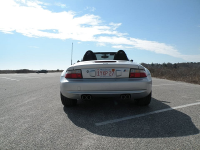 2000 BMW M Roadster in Titanium Silver Metallic over Black Nappa