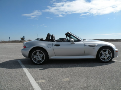 2000 BMW M Roadster in Titanium Silver Metallic over Black Nappa