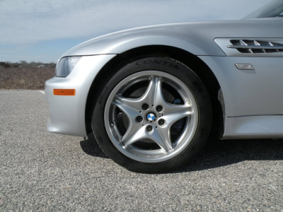 2000 BMW M Roadster in Titanium Silver Metallic over Black Nappa