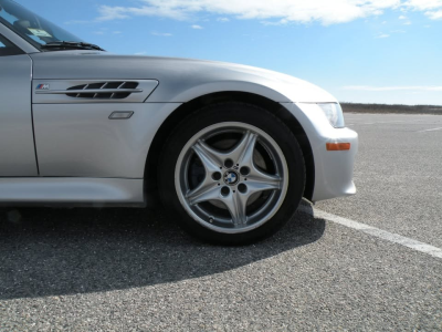 2000 BMW M Roadster in Titanium Silver Metallic over Black Nappa