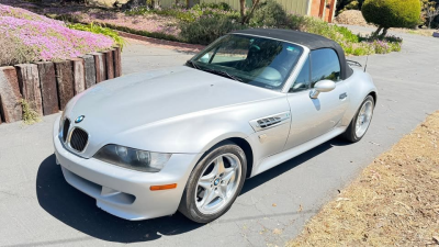 2000 BMW M Roadster in Titanium Silver Metallic over Black Nappa