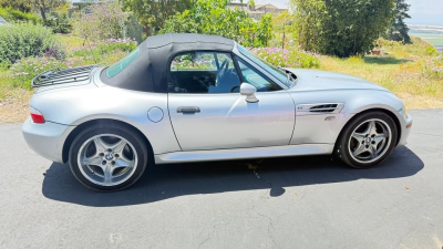 2000 BMW M Roadster in Titanium Silver Metallic over Black Nappa