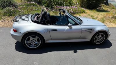 2000 BMW M Roadster in Titanium Silver Metallic over Black Nappa