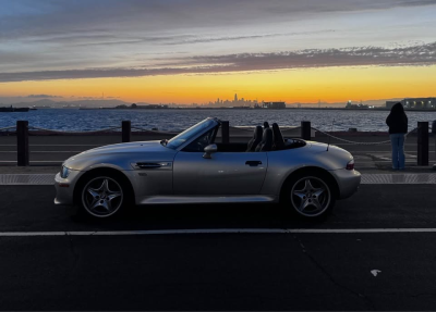 2000 BMW M Roadster in Titanium Silver Metallic over Black Nappa
